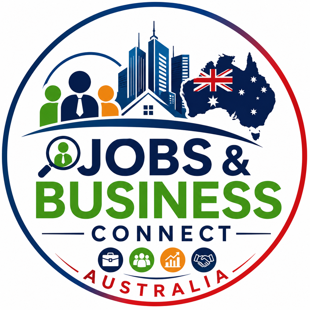 Jobs & Business Connect Australia logo